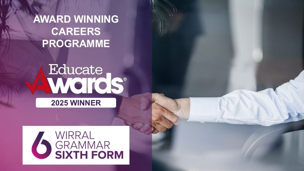 award winning careers best sixth form Wirral Grammar